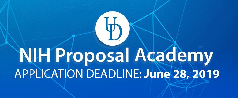 NIH proposal academy – calendar