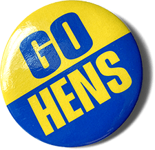 Go Hens Button