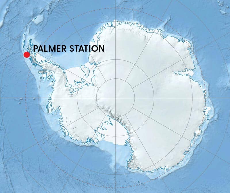 Palmer Station Location